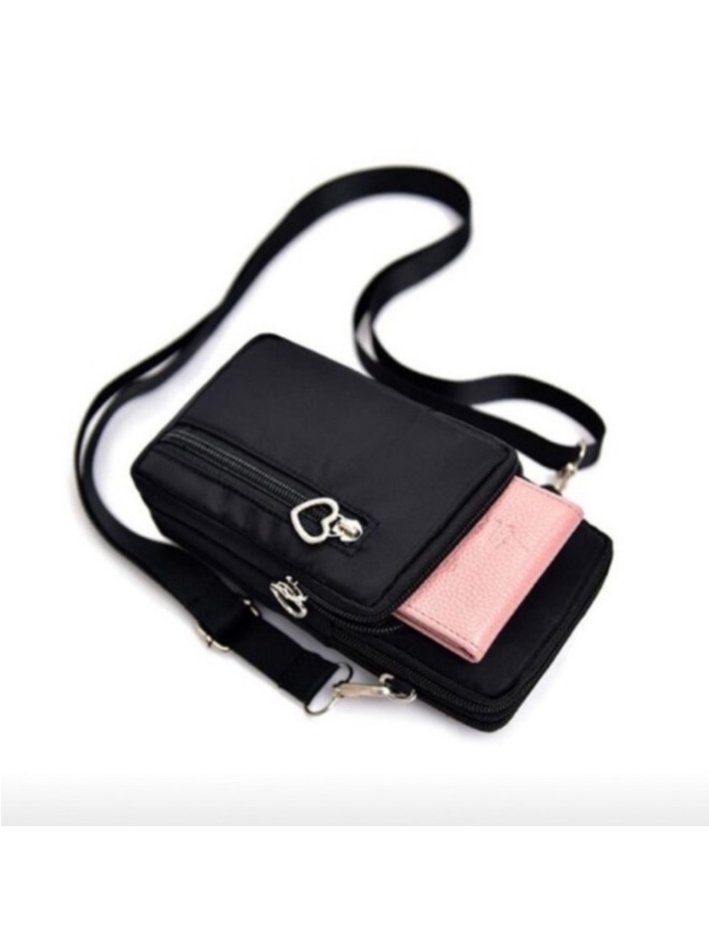 Pink Versatile Crossbody Bag - Picture 5 of 8